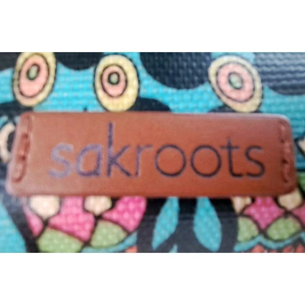 Sakroots Multicolor Bi-Fold Wallet Elephant Card/ID Holders